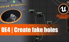cover of ue4 fake hole tutorial article